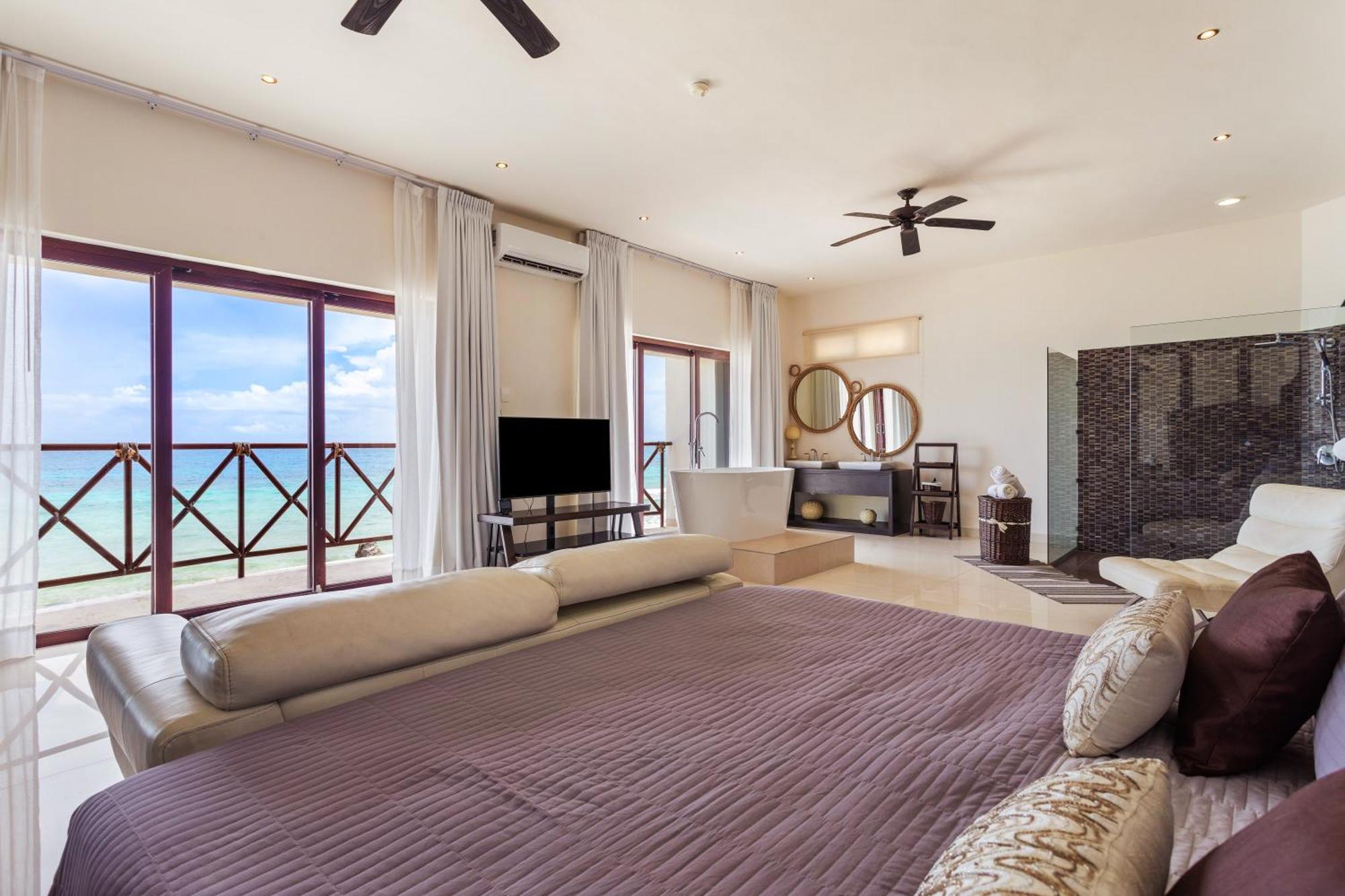 Casa Javi- Ocean Front Located Mid Isla Mujeres Villa Exteriör bild