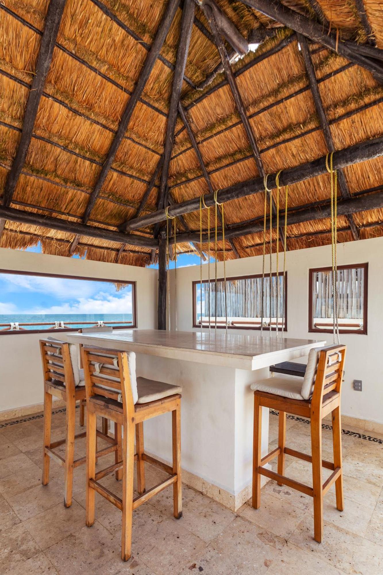 Casa Javi- Ocean Front Located Mid Isla Mujeres Villa Exteriör bild