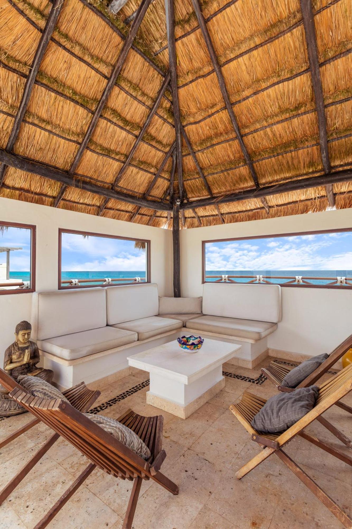 Casa Javi- Ocean Front Located Mid Isla Mujeres Villa Exteriör bild